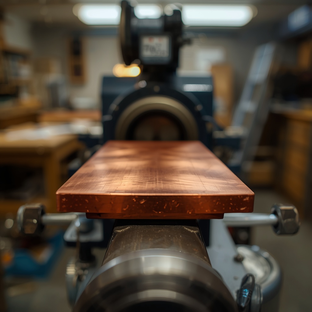 copper faceting lap