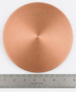 copper faceting lap