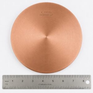 copper faceting lap