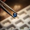 gemstone tweezers for lapidary work