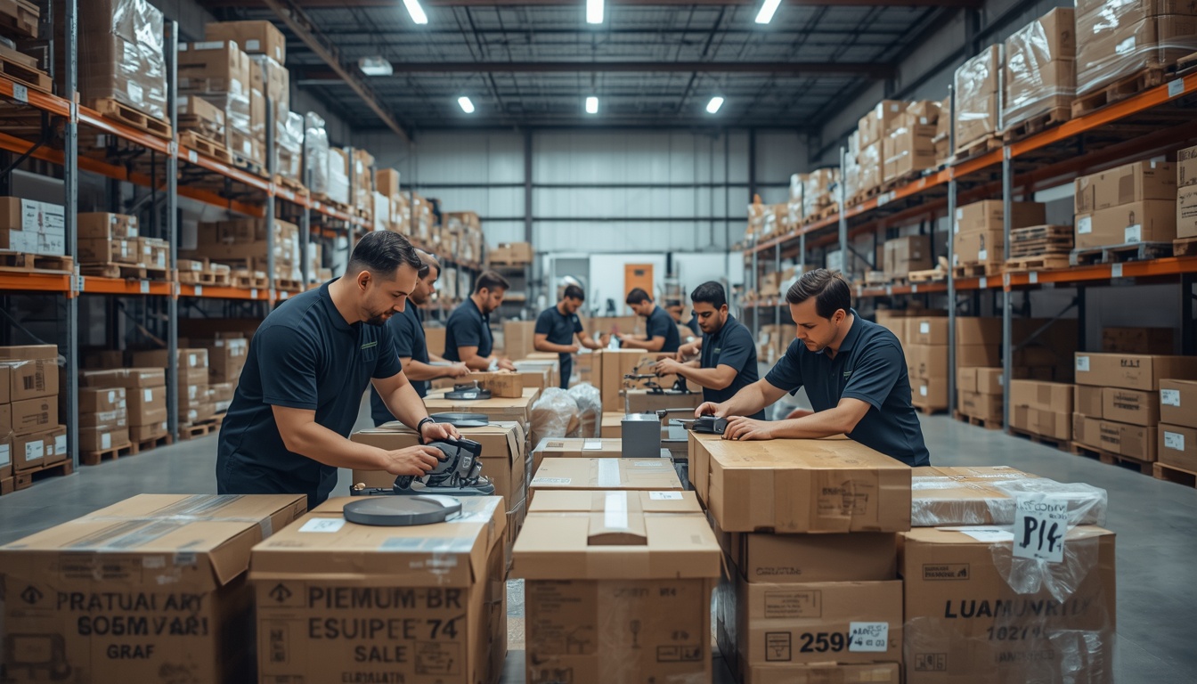 Lapidary Hub shipping policy australia — packed lapidary equipment ready for dispatch